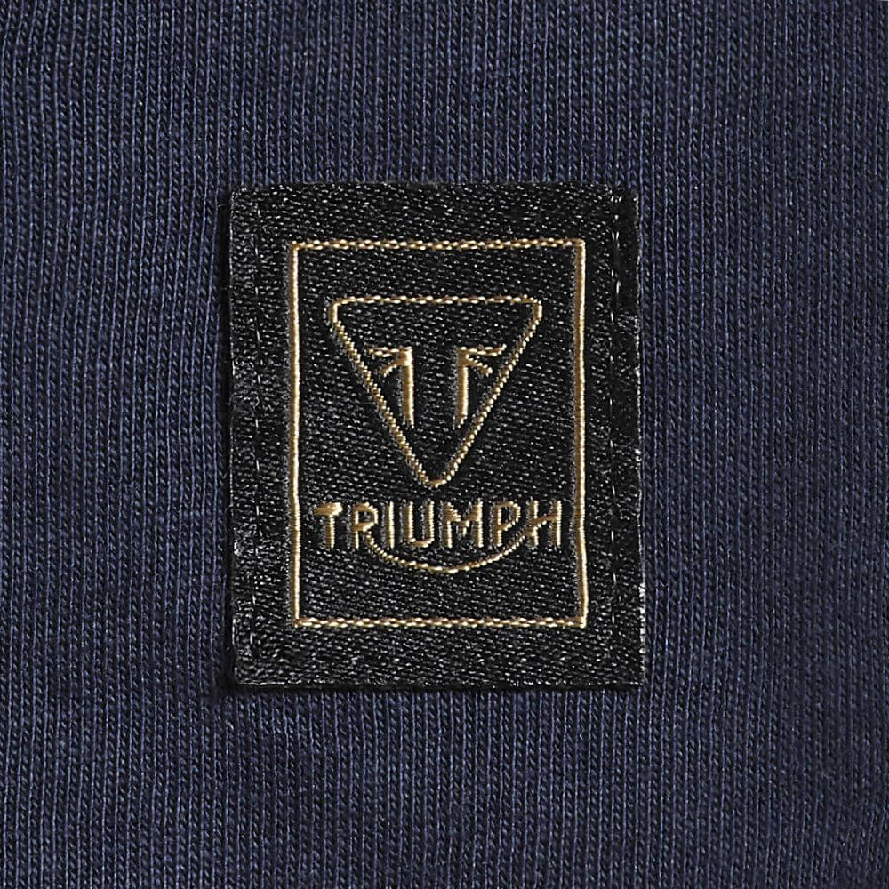 Burnham Tee Black Iris / Dull Gold - Image 4