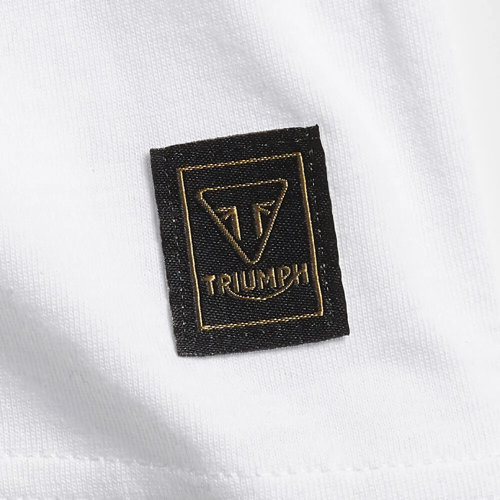 Cartmel Tee White / Black - Image 3