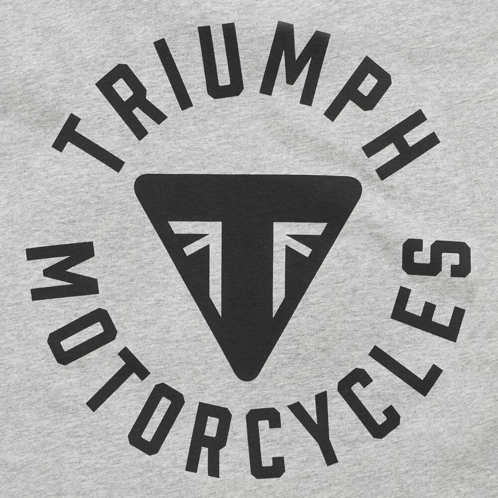 Newlyn T-Shirt Grey Marl / Black - Image 4